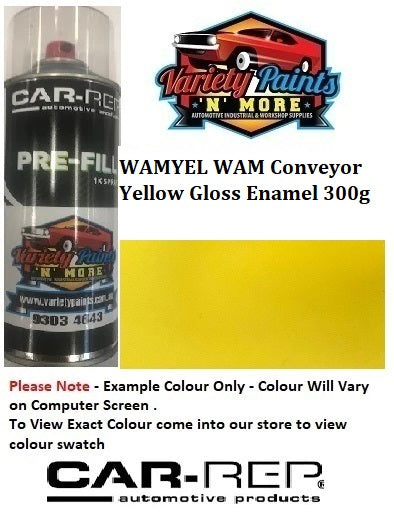 WAMYEL WAM Conveyor Yellow Gloss Enamel 300g