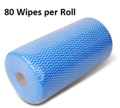 Heavy Duty Wiper Roll Blue (45 Metres) 80 Wipes