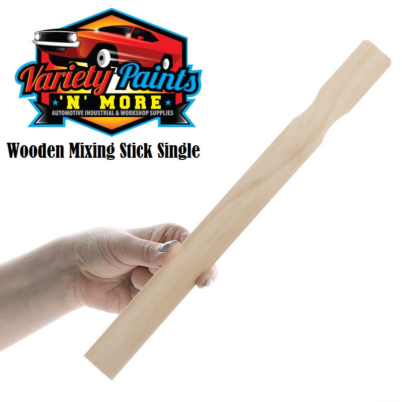 Wooden Single Paint Mixing Stick 33.5mm Long x 25mm wide