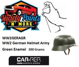 WW2 German Army Helmet Green MATT Enamel Touch Up Paint 300 Grams