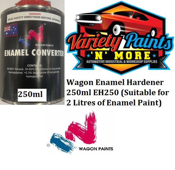 Wagon Enamel Hardener 250ml EH250 (Suitable for 2 Litres of Enamel)
