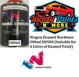Wagon Enamel Hardener 500ml EH500 (Suitable for 4 Litres of Enamel Paint)