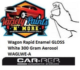 Wagon Rapid Enamel GLOSS White 300 Gram Aerosol WAGLWE-A 