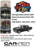 Warrigal Black 06459 GMH Basecoat  Aerosol Paint 300 Grams 