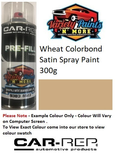 Wheat Colorbond Satin ACRYLIC  Spray Paint 300g