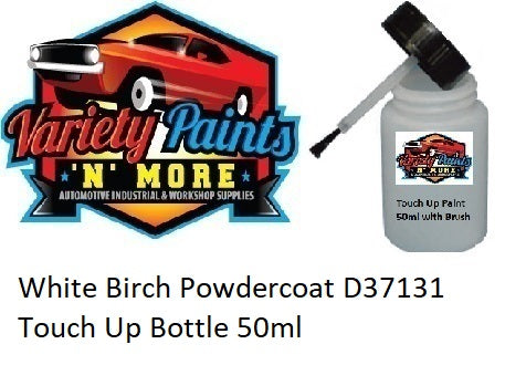 White Birch Powdercoat D37131 Touch Up Bottle 50ml S1903