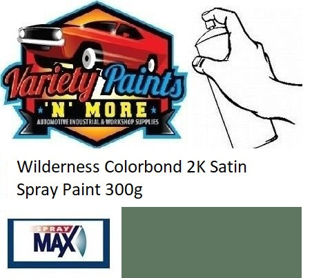 Wilderness Colorbond Satin 2K Spray Paint 300g