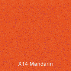 X14 Mandarin Aus Std Custom Spray Paint Enamel Gloss 300 Grams 1IS 70A