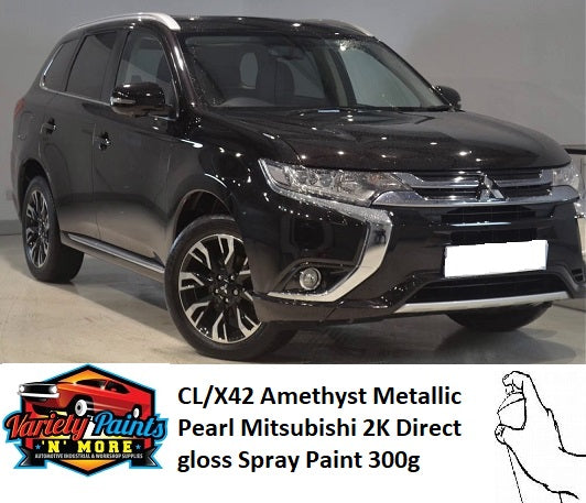 CL/X42 Amethyst Metallic Pearl Mitsubishi 2K Direct Gloss Spray Paint 300g