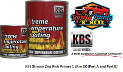 KBS Xtreme Zinc Rich Primer 1 Litre 2K (Part A and Part B) 