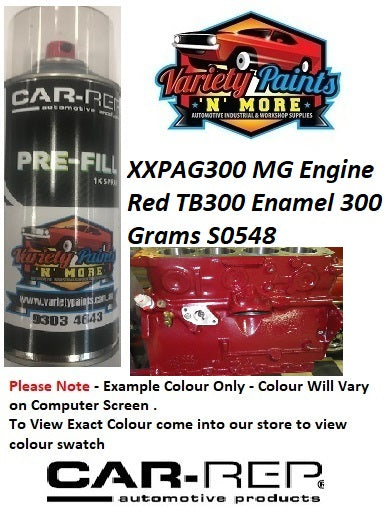 XXPAG300 MG Engine Red TB300 Enamel 300 Grams S0548