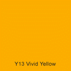 Y13 Vivid Yellow Australian Standard 2K Direct Gloss  Custom Spray Paint 300 Grams