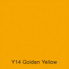 Y14 Golden Safety Yellow Australian Standard Gloss Enamel Custom Spray Paint 300 Grams 1IS BOX  65A
