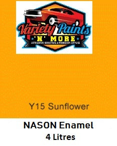 Y15 Sunflower Yellow Valspar 4 Lt Nason Enamel Paint Mix
