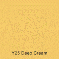 Y25 Deep Cream Australian Standard Gloss Enamel Custom Spray Paint 300 Grams
