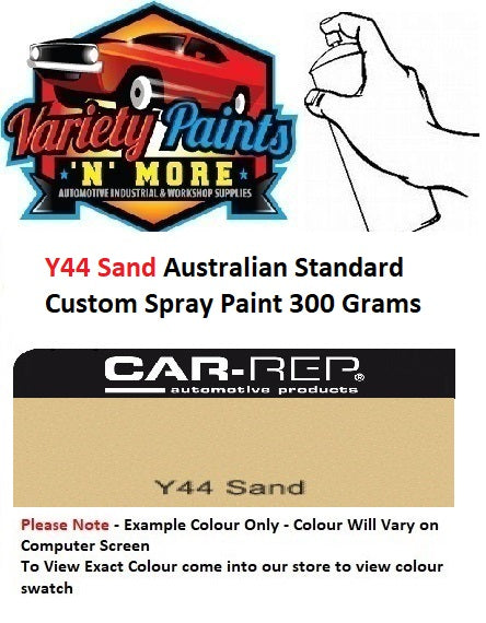 Y44 Sand Australian Standard Gloss Enamel Custom Spray Paint 300 Grams