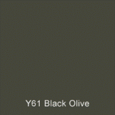 Y61 Black Olive Australian Standard Gloss Enamel Custom Spray Paint 300 Grams