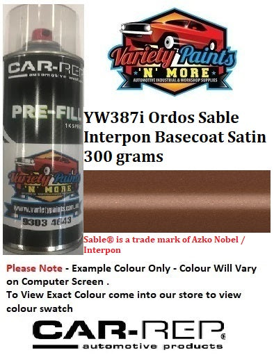 YW387i Ordos Sable Interpon Basecoat Satin 300 Grams E1244