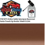 YW387i Ordos Sable Interpon Basecoat Satin Touch Up Bottle 50ml E1244
