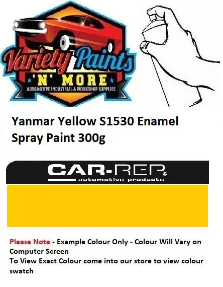 Yanmar Yellow S1530 Enamel Spray Paint 300g