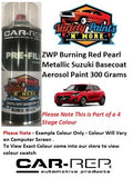 ZWP Burning Red Pearl Metallic Suzuki Basecoat STEP 3 Touch Up Paint 300 Grams 2IS 40A