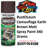 RustOLeum Camouflage Earth Brown Spray Paint 340 Grams
