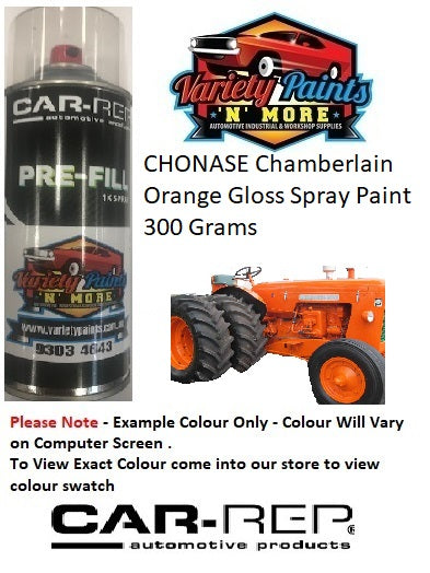 CHONASE Chamberlain Orange Gloss Spray Paint 300 Grams