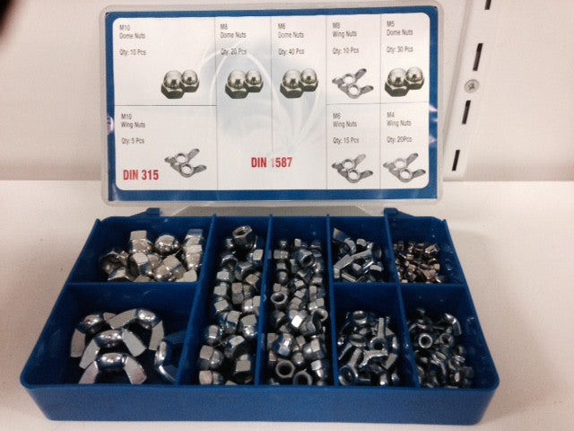 Torres Wing & Dome Nuts 150 Pieces