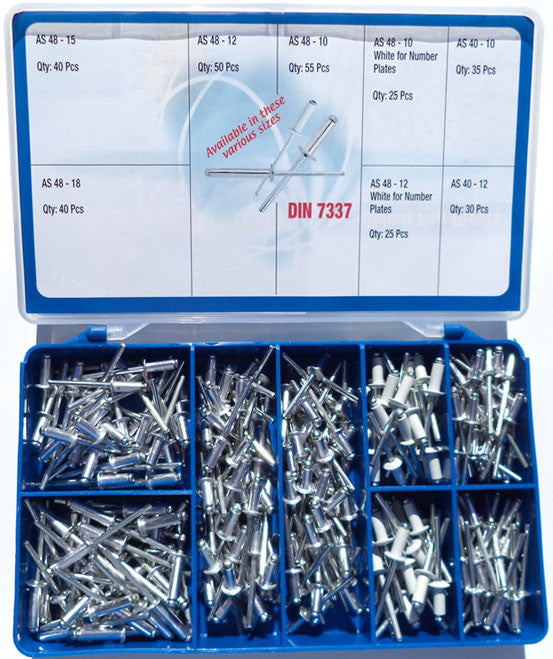 Torres Aluminium Pop Rivets 300 Pieces