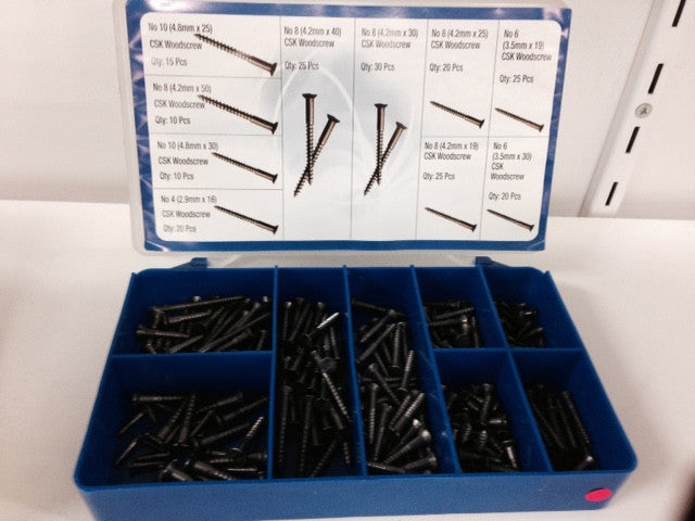 Torres CSK Wood Screws 200 Pieces