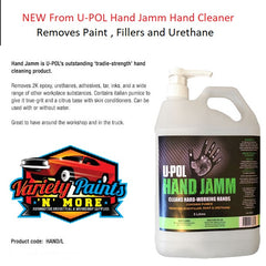 UPOL Hand Jam Hand Cleaner 4 Litre Pump Pack