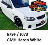 Variety Paints 679F / J073  GMH Heron White 2K Touch Up Paint 
