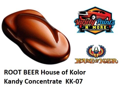 KK07 House of Kolor  ROOT BEER KANDY BASECOAT  2 LITRE 1IS B37