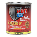 POR15 473ml Rust Preventative Paint Semi Gloss Black (SATIN) 45408