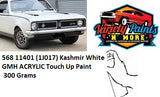 568 11401 (1J017) Kashmir White  GMH ACRYLIC Touch Up Paint 300 Grams 