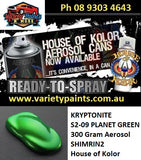 KRYPTONITE S2-09 PLANET GREEN 300 Gram Aerosol  SHIMRIN2  House of Kolor 
