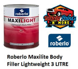 Roberlo Maxilite Body Filler Lightweight 3 LITRE 