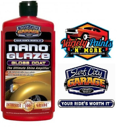 Surf City Garage Nano Glaze Gloss Coat 16oz 473ml