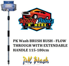 PK Wash BRUSH RUSH - FLOW THROUGH WITH EXTENDABLE HANDLE 115-180cm