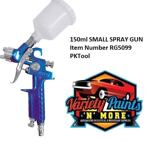 PKTool Mini Spray Gun Gravity Feed 70-100ml 0.8 Nozzle