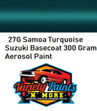27G Samoa Turquoise SUZUKI Basecoat  Aerosol Paint 300 Grams