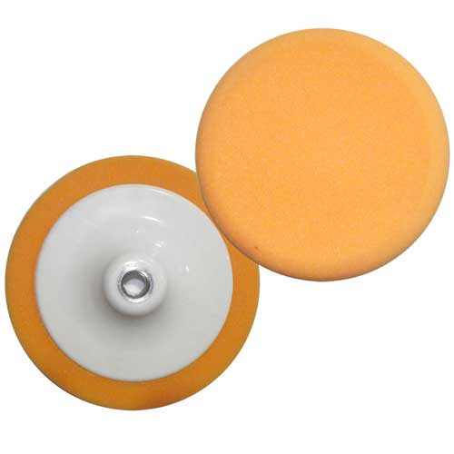 Velocity 150mm Foam Buff Pad Orange M14 Thread - Cutting